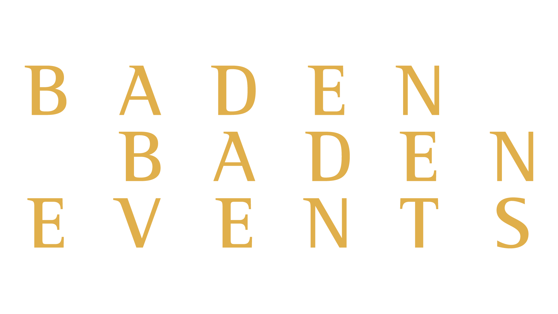 Baden Baden Events Logo
